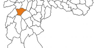 Karta Vila Andrade područje