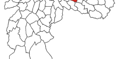 Karta Vila Formosa područje