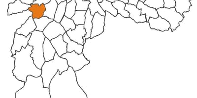 Karta područje Vila Sônia