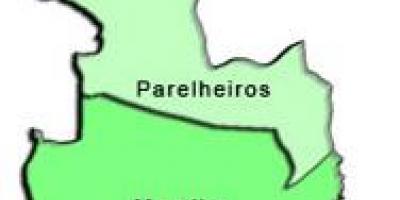 Karta супрефектур Parelheiros